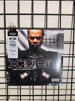 Xzibit Man vs Machine Limited Edition Silver Vinyl