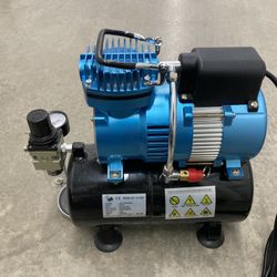 Master Compressor Deluxe Dual Fan Master Airbrush 1/5 HP Cool Runner II Dual Fan Tank Air Compressor Kit Model TC-326T
