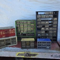 Vintage Tool Mini Boxes/ Organizers