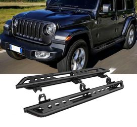 Jeep Wrangler JL Side Steps Rock Sliders