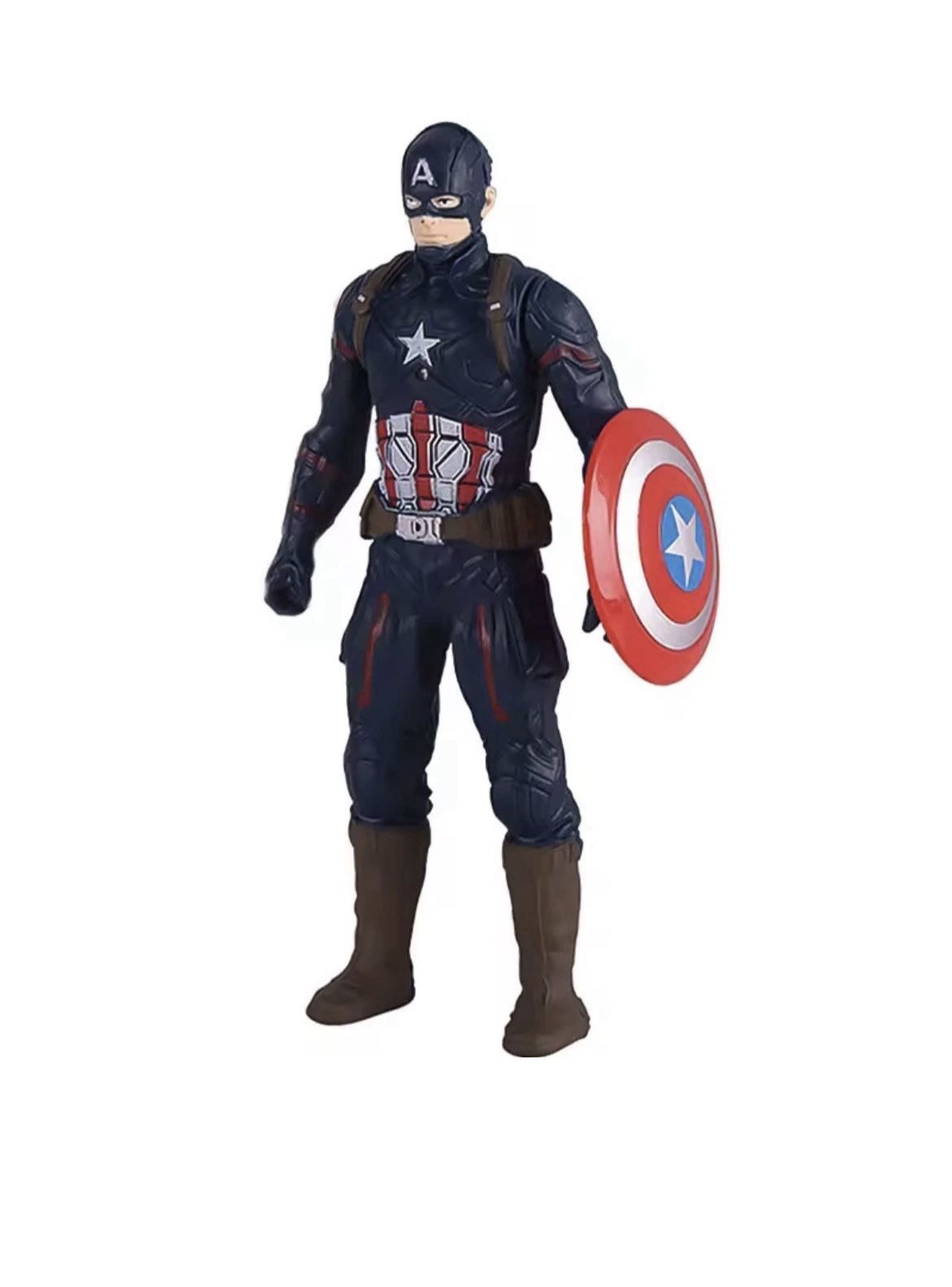 New Marvel Captain America Anime Action Figure Toy Pvc Movable Joints Doll
