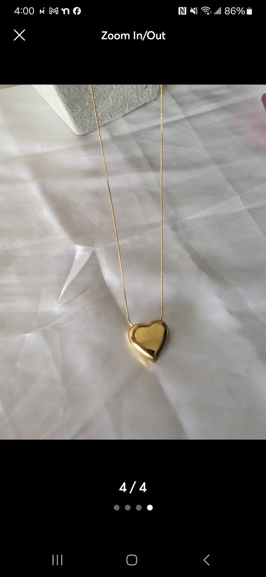 Heart Pendant Necklace