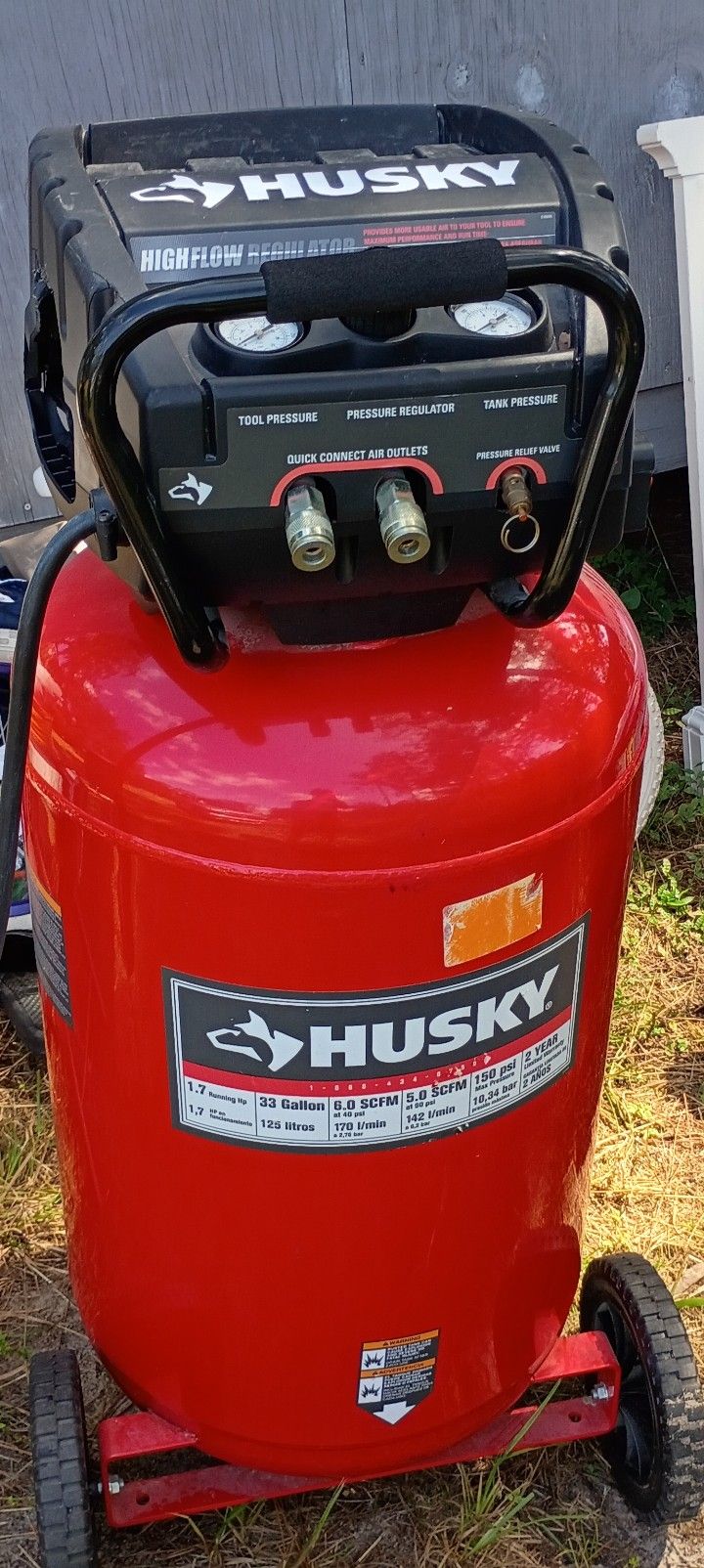 Husky 33 Gallon Air Compressor