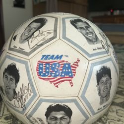World Cup USA Team 1994 Rare Soccer Ball