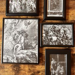 French Italian Art Framed Prints 