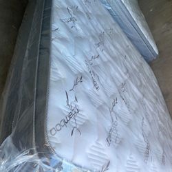 Queen Box Spring Still In The Plastic Brand New