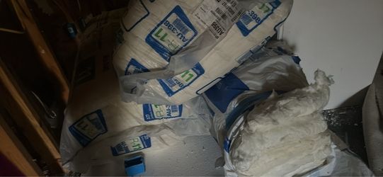 Unfaced Fiber Glass Batts, 16 pieces, 256 sq. ft.