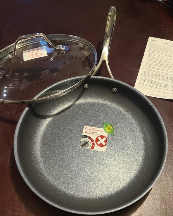 10ʺ Non Stick Stainless Steel Skillet