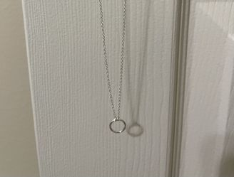Sterling Silver “Karma” Necklace
