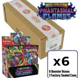 Phantasmal Flames Booster Box Case - ME02: Phantasmal Flames