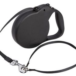 Flexi Retractable Leash 26 Ft. Nylon Black