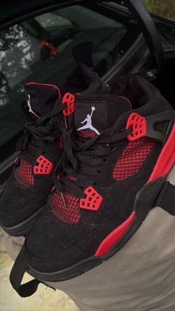 Jordan 4 red thunder Black Red – Good Used Condition – $150 OBO