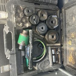 Greenlee Hydraulic Punch Set Up To 4”