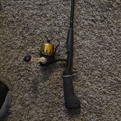 Rare Shakespeare Ugly Stik Jr BC 1110 4” Rod With Brand New Daiwa Us-40xd 