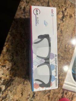 Hi-Fi Audio six13 Smart Glasses Bluetooth AI Color-changing