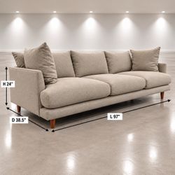Four Hands Asta Sofa DELIVERY AVAILABLE