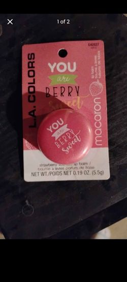 L.A. Colors Macaron Strawberry Lip Balm