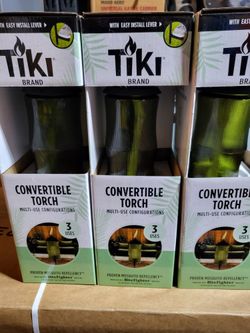 Tiki Convertible Torch - 3 Total