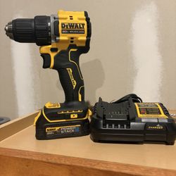Drill Driver Battery And Charger 