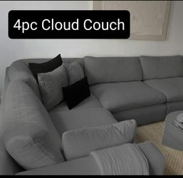 Cloud Dupe Modular Sectional Couch Sofa 