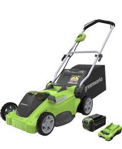 greenworks cordless lawn mower