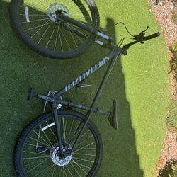 Matte Black  Specialized Mountain Bike
