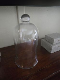 Large Glass Bell Dome /Cloche