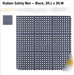 Rubber Safety Mats (Kitchet)