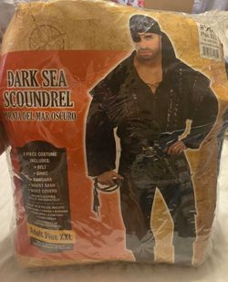 Men's 2XL Pirate Costume