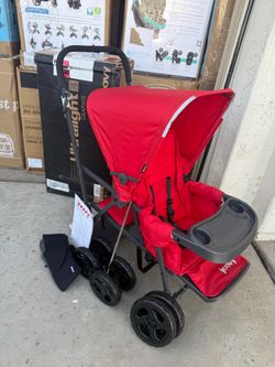 NEW! Joovy Caboose Too Ultralight Double Stroller