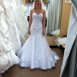 Beautiful David’s Bridal Wedding Dress