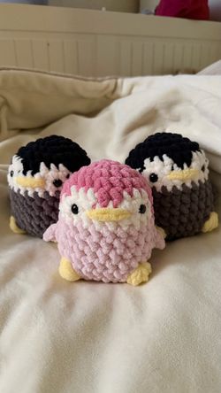 Crochet Penguin Plushies