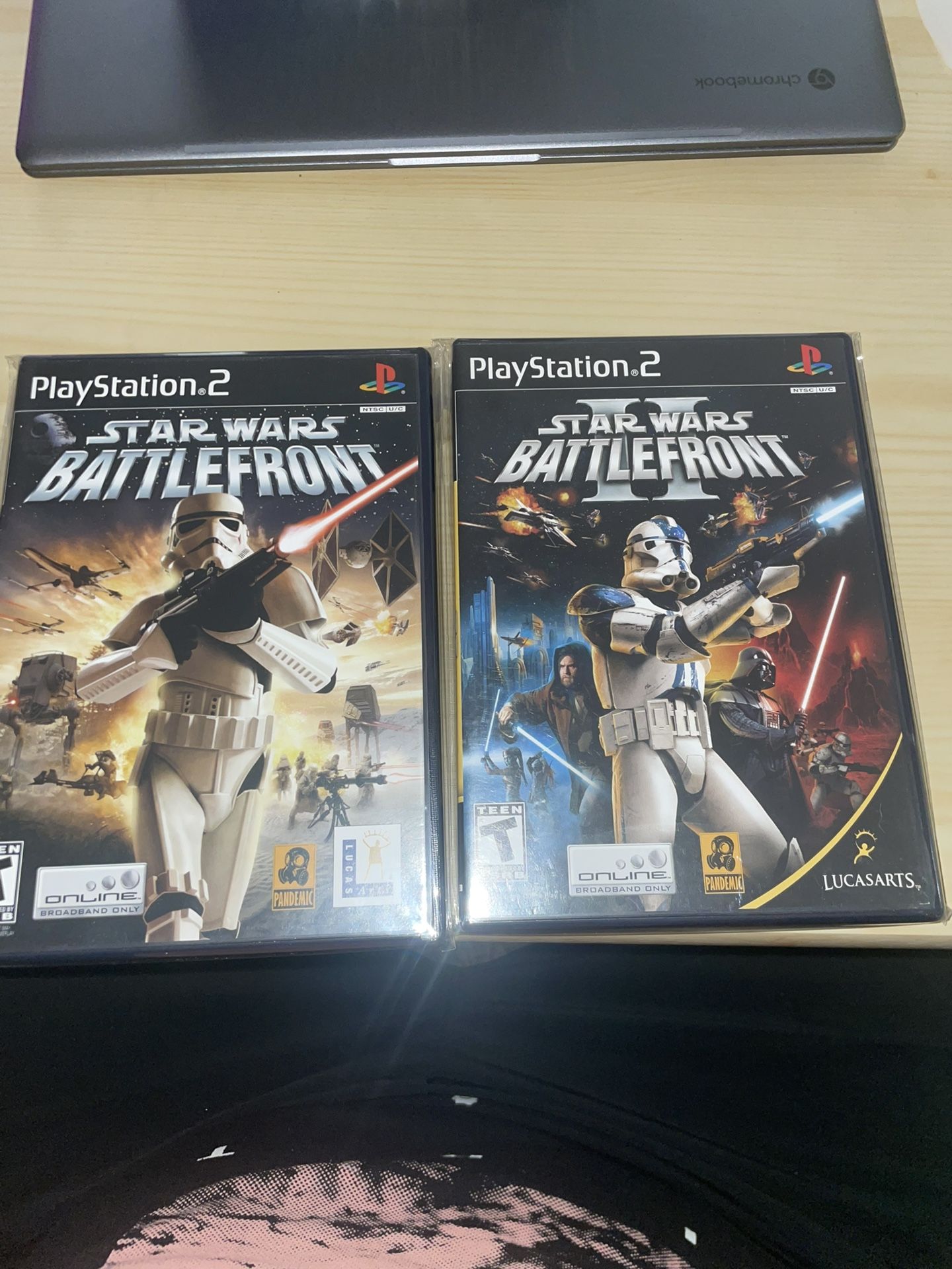 Star Wars Battle Front 1 And 2 PlayStation 2