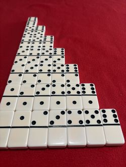 Vintage Puremco USA American Flag Marblelike Dominoes Pro Extra Thick in Miami