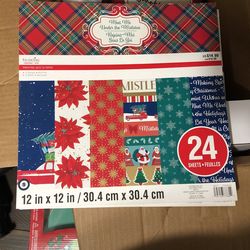 Paper Pads Set Of 3 - 24 Sheets Each