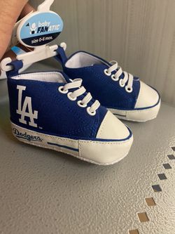Dodgers Pre Walker Baby Shoes