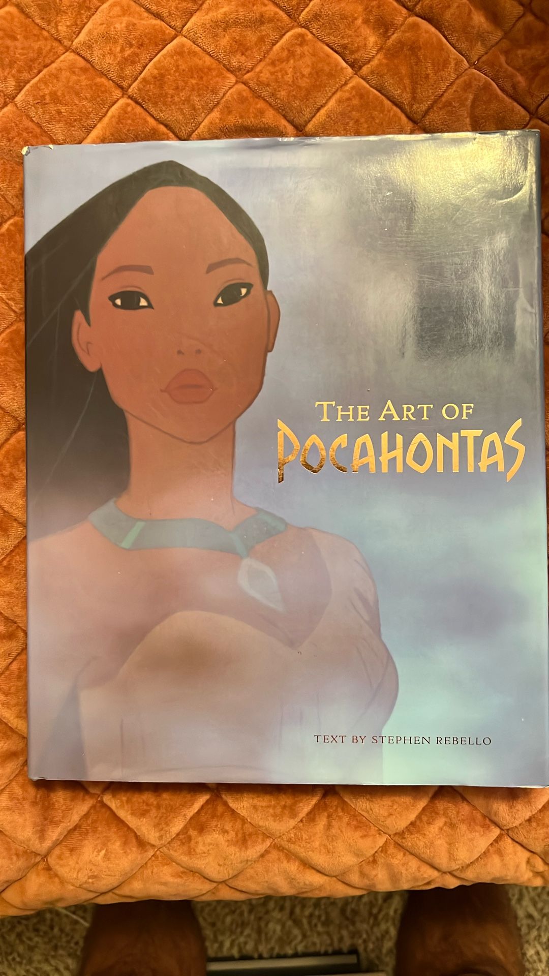 Large Disney Art Of Pocahontas Book