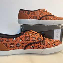 Generic Surplus Orange Borstal Shoes Size 9.5