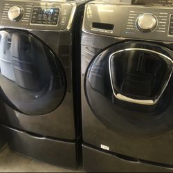 Samsung Washer and Gas Dryer Set