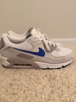 Nike Air Max 90 White Blue, Men's 11.5