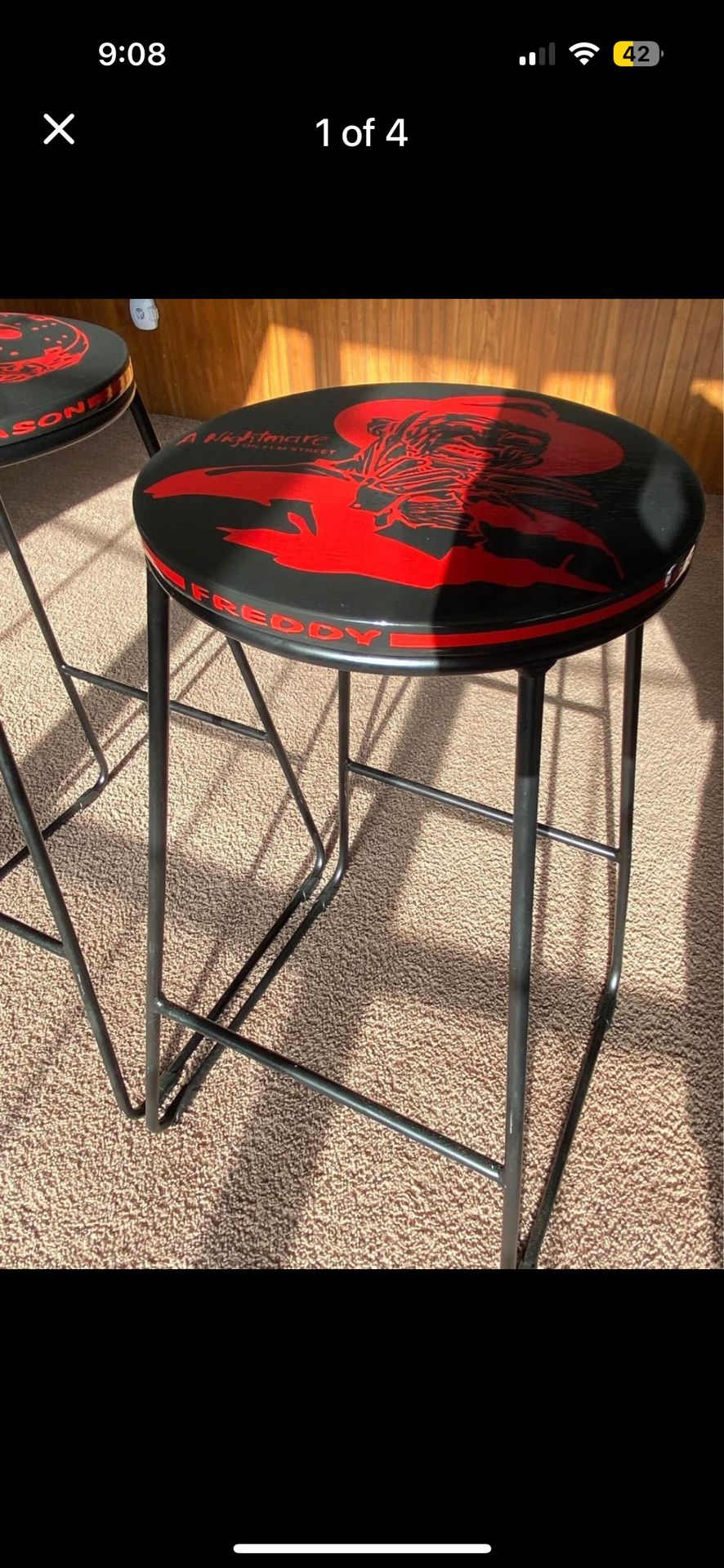 Horror Themed Bar Stools