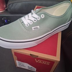 Iceberg Green Original Vans $45
