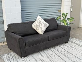 ๐ฅ๐๏ธ BEAUTIFUL DARK GRAY SOFA ๐๏ธ FREE DELIVERY ๐โจ GREAT CONDITION!