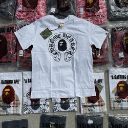 BAPE Chrome Heart Shirt - Size Small, Medium, Large