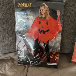 Pumpkin Poncho