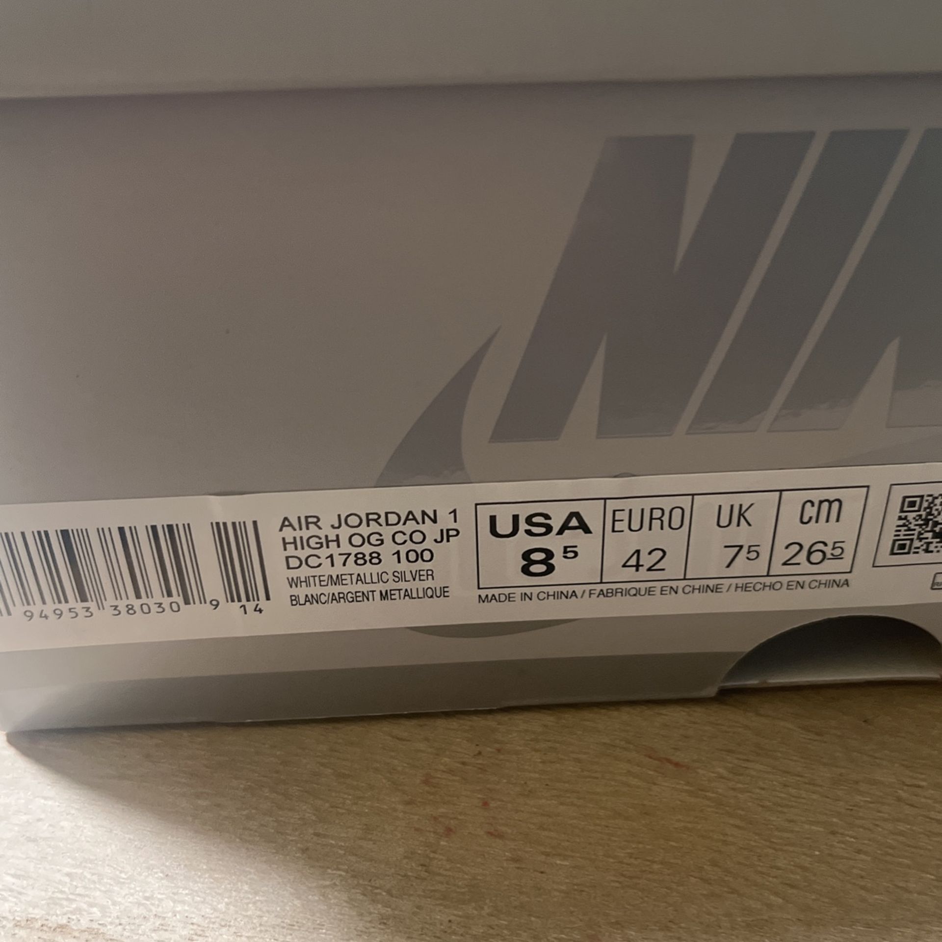 Jordan 1 High Retro COJP Midnight Navy 8.5