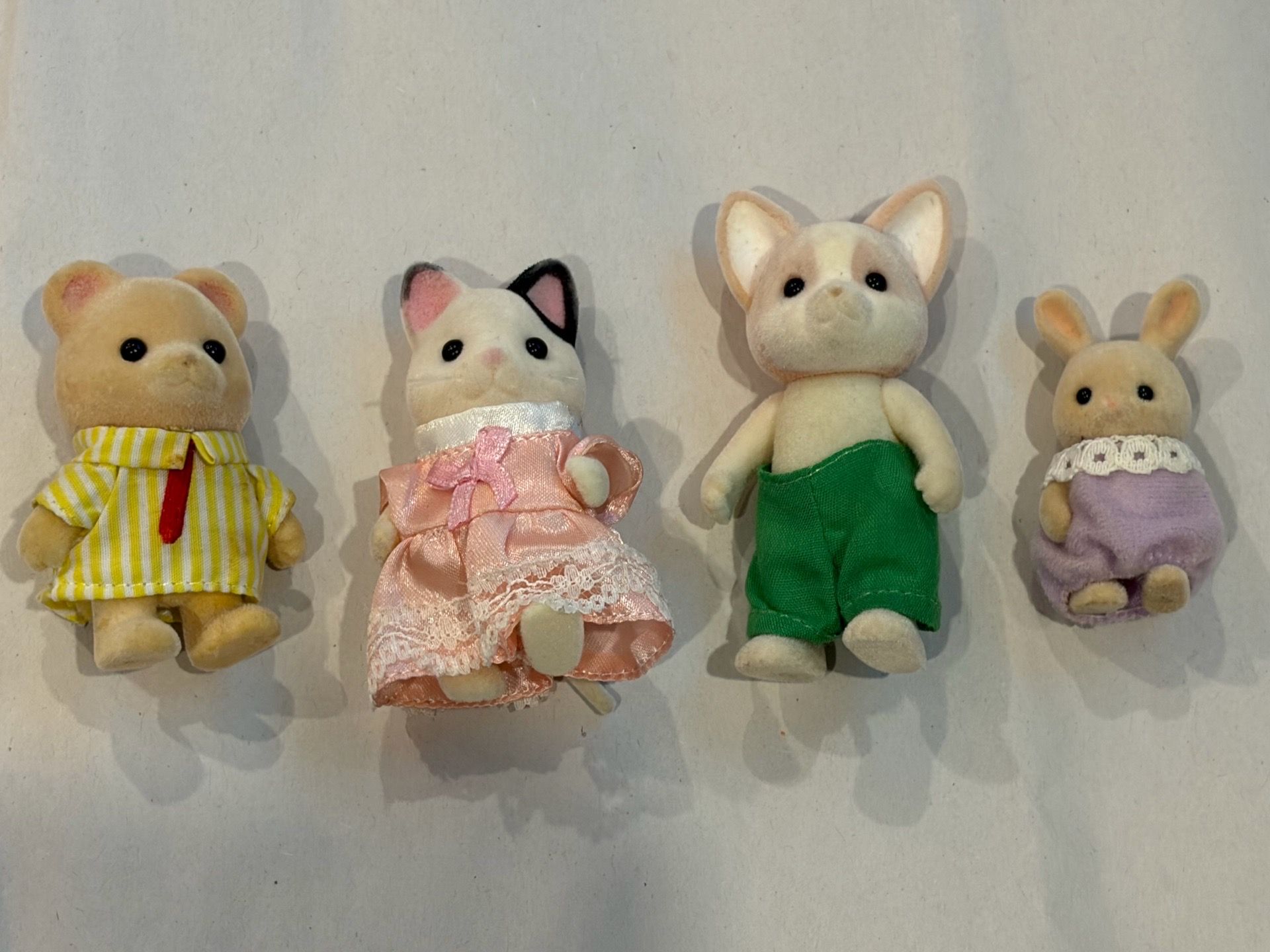 Vintage Calico Critters Sylvanian Families Set Of 4