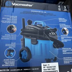 Vacmaster Wet/Dry Vacuum