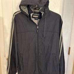 Abercrombie Jacket With Hoodie Size L