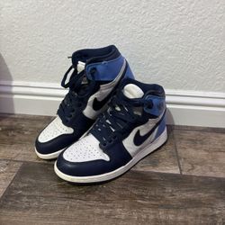 Air Jordan 1 Retro High OG GS "Obsidian/University Blue"